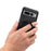 DENIOR A14 For Google Pixel 7 Pro 5G Magnetic Case Rotary Kickstand Leather PC TPU Phone Cover - Black - 5