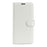 For iPhone 17e / 16e Case Litchi Texture Shockproof Leather Wallet Phone Cover - White - 5