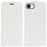 For iPhone 17e / 16e Case with Card Slots Vertical Flip Leather Phone Cover - White - 1