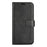 For iPhone 17e / 16e Stand Case Anti-Scratch Calf Texture Leather Phone Cover - Black - 5