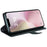 For iPhone 17e / 16e Case Genuine Split Leather Phone Cover with Wallet Stand - Black - 3
