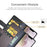 For iPhone 17e / 16e Case Genuine Split Leather Phone Cover with Wallet Stand - Black - 7