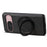 DENIOR A14 For Google Pixel 9 / Pixel 9 Pro Magnetic Case Rotary Kickstand Leather PC TPU Phone Cover - Black - 3