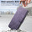 CASENEO For iPhone 14 Pro Max Magnetic Case  Detachable Leather Phone Wallet Cover - Purple - 4