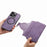 CASENEO For iPhone 15 Pro Max Magnetic Case  Detachable Leather Phone Wallet Cover - Purple - 7