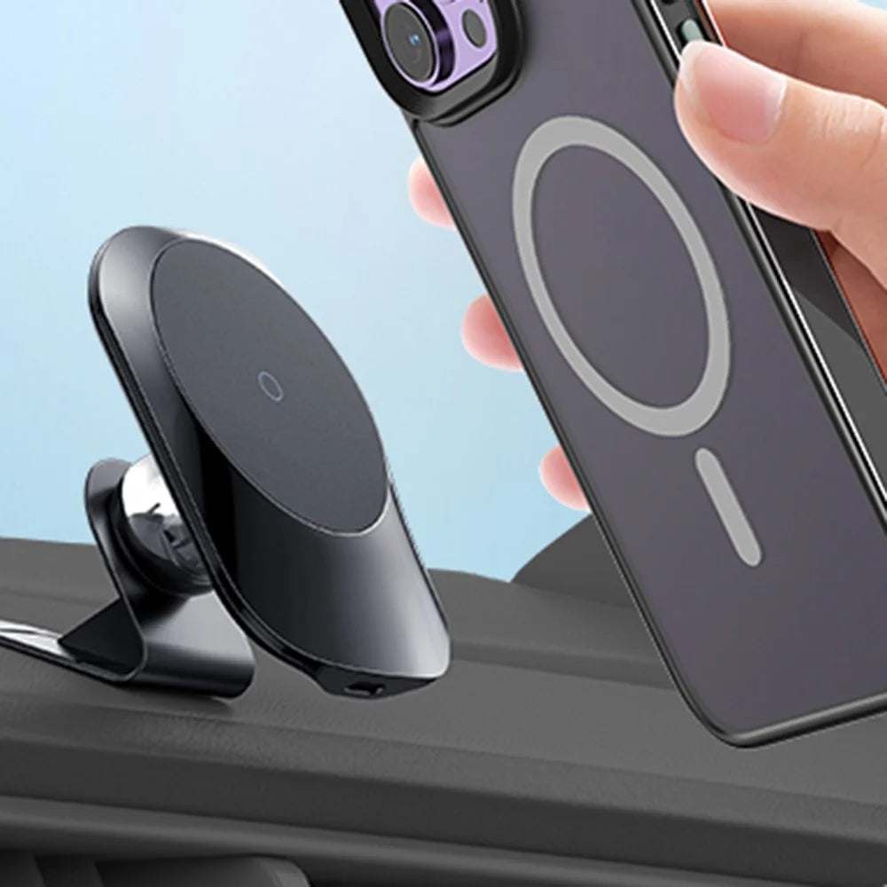 MCDODO PC-3101 MDD Magnetic Phone Case for iPhone 14 Plus, Drop-proof Matte Protective Cover Compatible with MagSafe - 3