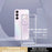 IMAK UX-4 Series For Samsung Galaxy A55 5G Case Straight Frame Four Corner Shockproof Clear TPU Cover - 2