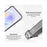 IMAK UX-4 Series For Samsung Galaxy A55 5G Case Straight Frame Four Corner Shockproof Clear TPU Cover - 4