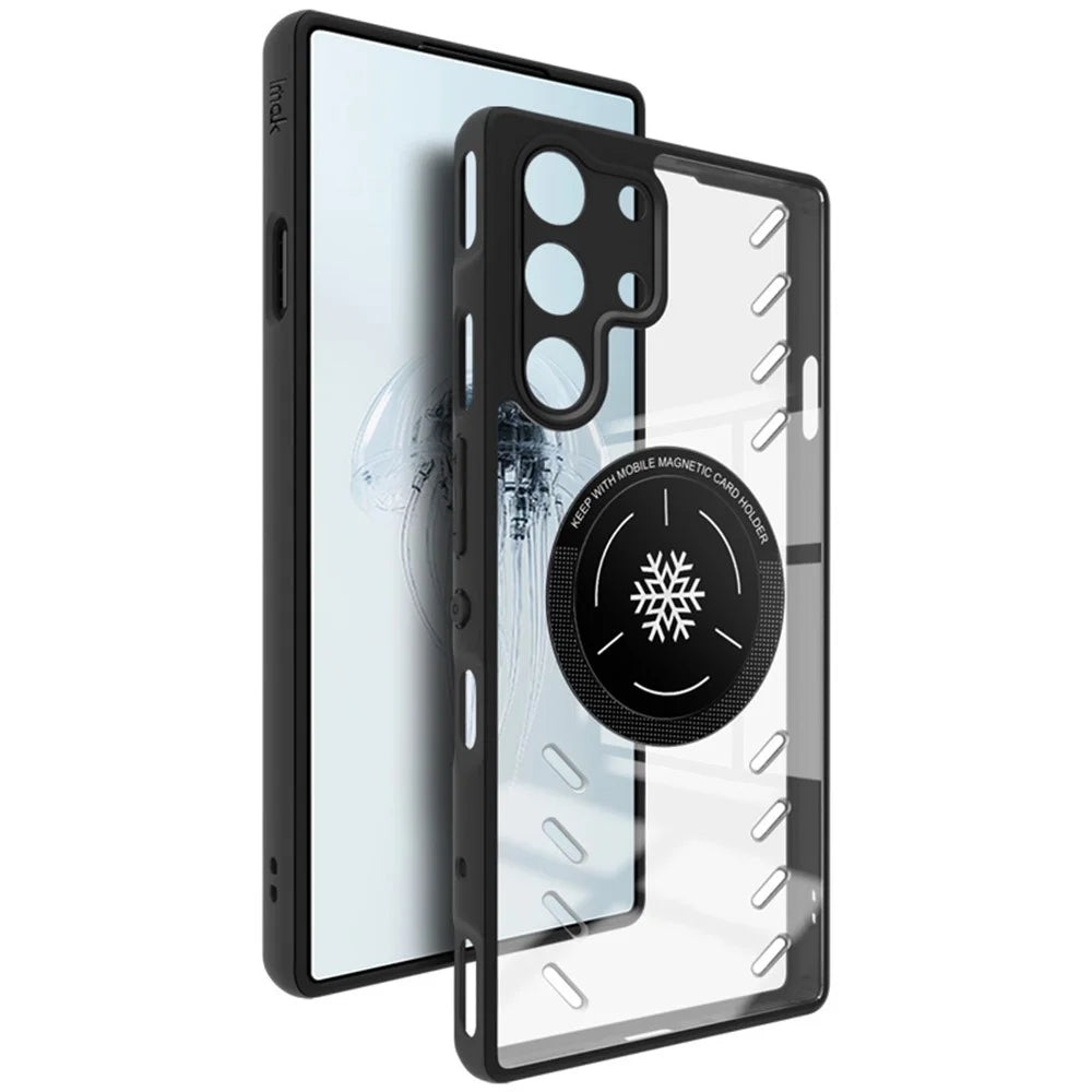 IMAK UX-9A For ZTE nubia Red Magic 10S Pro+ 5G / 10S Pro 5G / 10 Pro+ 5G / 10 Pro 5G Clear Case Heat Dissipation PC TPU Phone Cover - 1