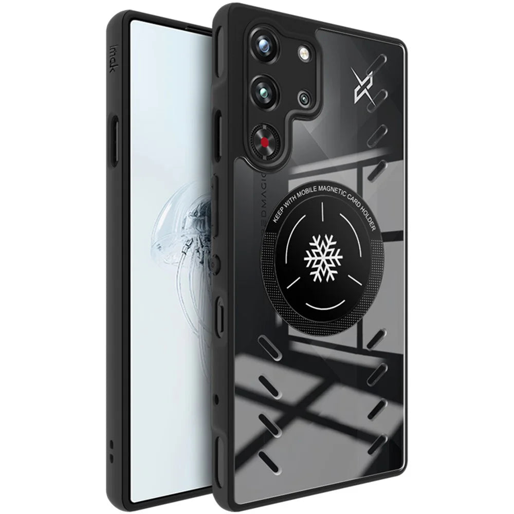 IMAK UX-9A For ZTE nubia Red Magic 10S Pro+ 5G / 10S Pro 5G / 10 Pro+ 5G / 10 Pro 5G Clear Case Heat Dissipation PC TPU Phone Cover - 2