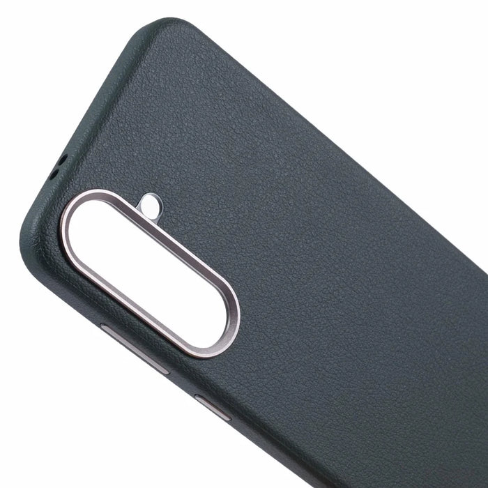 X-LEVEL For Samsung Galaxy S25+ Case PU Leather Hard PC Back Phone Cover - Green - 6