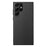 For Samsung Galaxy S24 Ultra Case Litchi Texture Genuine Leather Coated PC + TPU Phone Back Cover - Black - 1