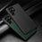 For Samsung Galaxy S24 Ultra Case Litchi Texture Genuine Leather Coated PC + TPU Phone Back Cover - Black - 6