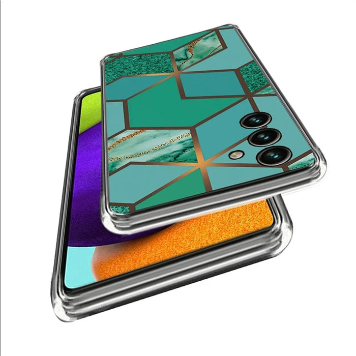 For Samsung Galaxy A56 5G Case Abstract Marble Pattern Printing TPU Phone Cover - Style A - 2
