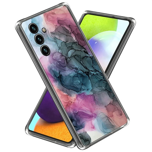 For Samsung Galaxy S25+ Case Abstract Marble Pattern Printing TPU Phone Cover - Style A - 1