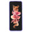 For Samsung Galaxy Z Flip3 5G Liquid Silicone Phone Case Drop-proof Folding Protective Cover with Finger Ring Holder - Purple - 5