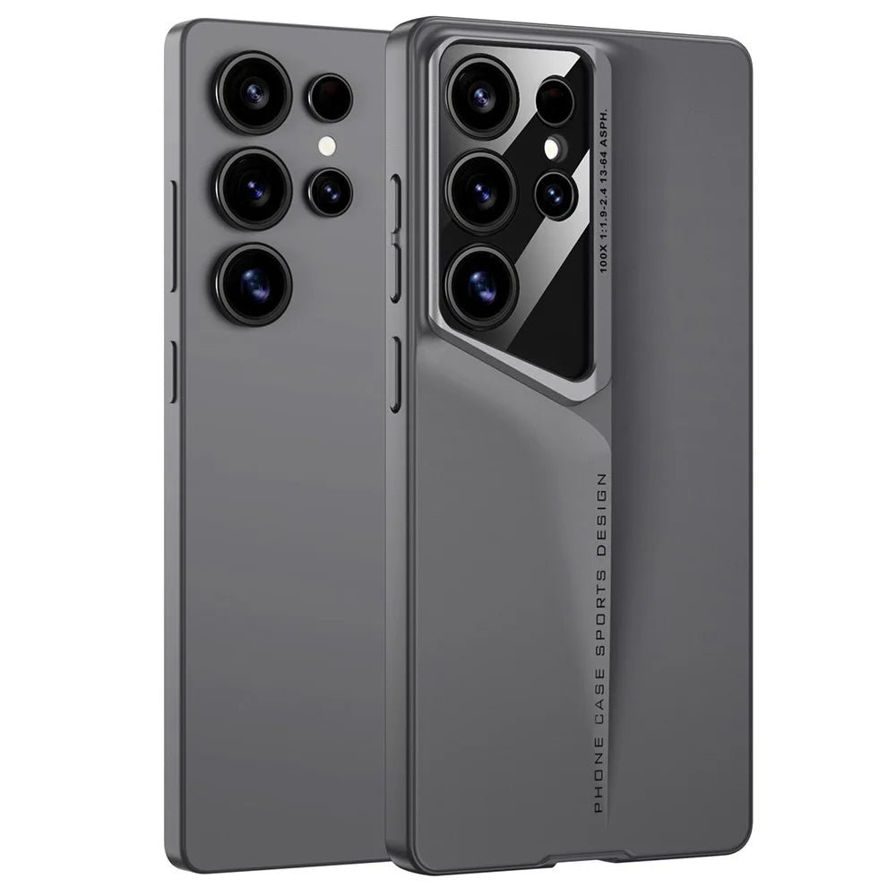 GKK For Samsung Galaxy S25 Ultra Case Slim Hard PC Protective Phone Cover - Grey - 1