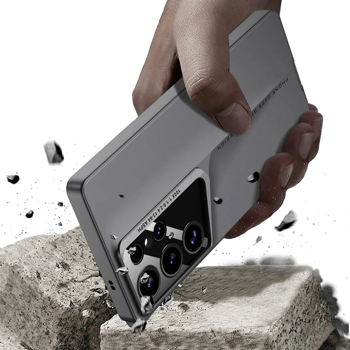 GKK For Samsung Galaxy S25 Ultra Case Slim Hard PC Protective Phone Cover - Grey - 4