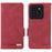 For Realme GT 7 Pro 5G Case Leather Wallet Flip Phone Cover with Hardware Decor - Rose - 1