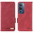 For vivo Y19s 4G Case Leather Wallet Flip Phone Cover with Hardware Decor - Rose - 1