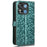 Wallet Phone Case for Oukitel C57 Pro / C57s / BLU 11S Dot Pattern Imprint PU Leather Cover - Green - 7