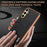 AZNS For Samsung Galaxy A26 5G Case Electroplating Crocodile Texture PU+TPU Phone Cover - Black - 5