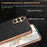AZNS For Samsung Galaxy A26 5G Case Electroplating Crocodile Texture PU+TPU Phone Cover - Black - 6