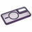 For Samsung Galaxy S23 Magnetic Case Lens Cover Kickstand Matte Back Cover - Purple - 4