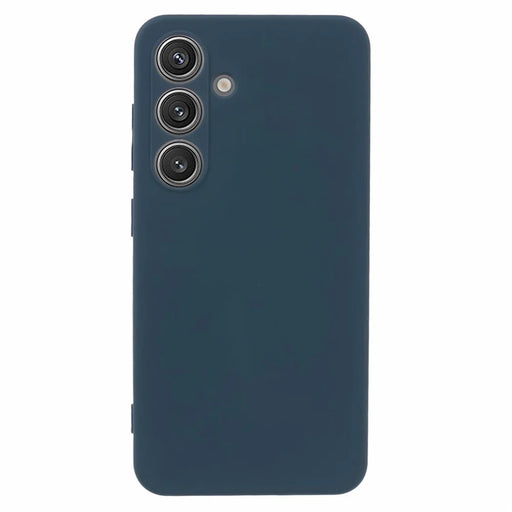X-LEVEL For Samsung Galaxy S25+ Case Soft TPU Anti Scratch Fiber Lining Phone Cover - Dark Blue - 1