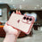 For Samsung Galaxy S25 Case TPU Phone Back Cover Electroplating Heart Pattern - Rose Pink - 3