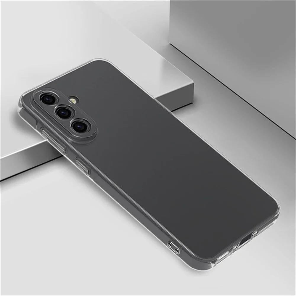 For Samsung Galaxy A56 5G Clear Phone Case Ultra-Thin Flexible TPU Back Cover - 4