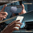 LC.IMEEKE For Samsung Galaxy S23+ Magnetic Case Leather TPU Back Cover - Blue - 3