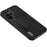 For Samsung Galaxy S25 Ultra Case Retro Texture Matte TPU + PU Leather Back Cover Support Magnetic Car Holder - Black - 2