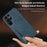 For Samsung Galaxy S25 Ultra Case Retro Texture Matte TPU + PU Leather Back Cover Support Magnetic Car Holder - Black - 4