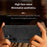 For Samsung Galaxy S25 Ultra Case Retro Texture Matte TPU + PU Leather Back Cover Support Magnetic Car Holder - Black - 6