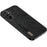 For Samsung Galaxy A36 5G Case Retro Texture Matte TPU + PU Leather Back Cover Support Magnetic Car Holder - Black - 1
