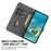For iPhone 16 Pro Max Case Pattern Printing Anti-Drop Leather Flip Wallet Phone Cover with Lanyard - Golden Butterfly Feather - 2