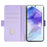 For Samsung Galaxy A36 5G Leather Wallet Case RFID Blocking Stand Cover with Hand Strap - Purple - 2