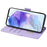 For Samsung Galaxy A36 5G Leather Wallet Case RFID Blocking Stand Cover with Hand Strap - Purple - 4