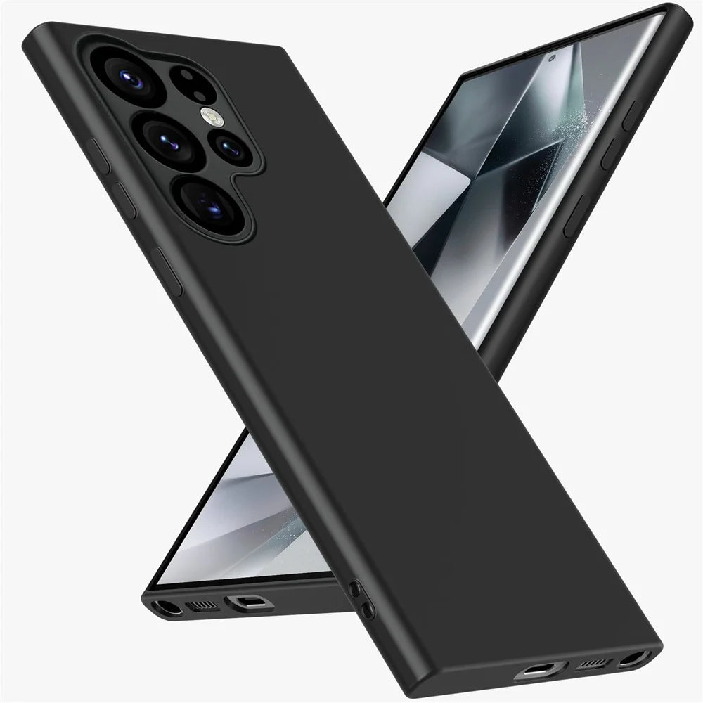 For Samsung Galaxy S25 Ultra Magnetic Case Rubberized TPU Phone Cover - 2