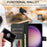 LC.IMEEKE For Samsung Galaxy A26 5G Case Calf Texture PU Leather Stand Wallet Phone Cover - Black - 5