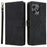 For Blackview Wave 8C Wallet Case RFID Blocking PU Leather Cover Stand View - Black - 1