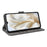 For Blackview Wave 8C Wallet Case RFID Blocking PU Leather Cover Stand View - Black - 3