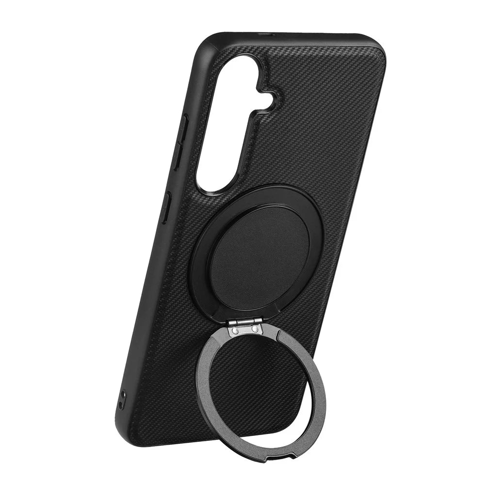 VILI TCY Series for Samsung Galaxy A36 5G Magnetic Phone Case Ring Kickstand PC TPU Back Cover - 4