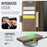AUTSPACE For Samsung Galaxy S23 Ultra Case  A11 RFID Blocking Retro Leather Cell Phone Wallet Cover - Brown - 4