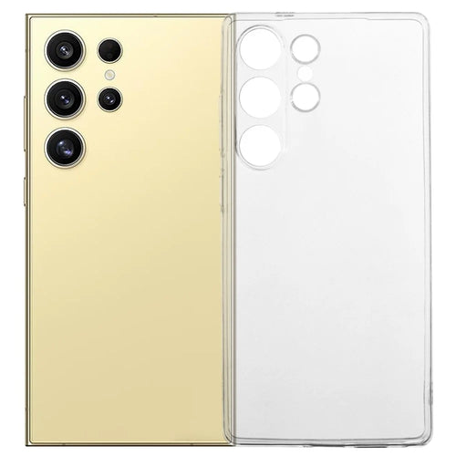 UNITHIN For Samsung Galaxy S25 Ultra Case Ultra Thin 0.7mm Clear TPU Anti Drop Phone Cover Precise Cutouts - 1