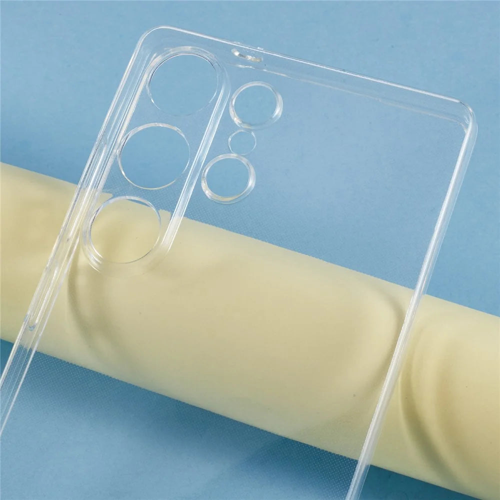 UNITHIN For Samsung Galaxy S25 Ultra Case Ultra Thin 0.7mm Clear TPU Anti Drop Phone Cover Precise Cutouts - 4
