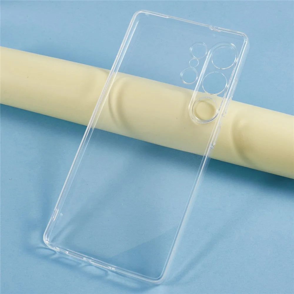 UNITHIN For Samsung Galaxy S25 Ultra Case Ultra Thin 0.7mm Clear TPU Anti Drop Phone Cover Precise Cutouts - 6