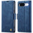 AUTSPACE For Google Pixel 8 Case  A11 RFID Blocking Retro Leather Cell Phone Wallet Cover - Blue - 1