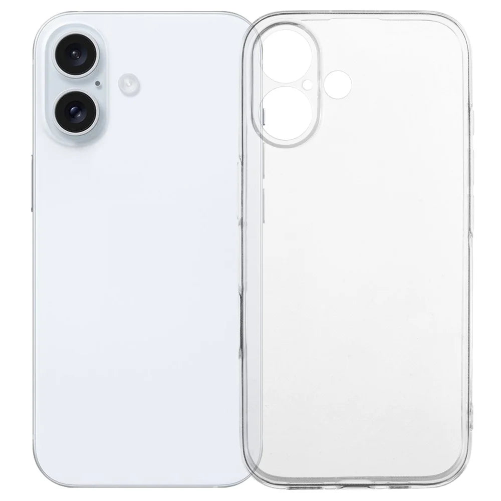 UNITHIN For iPhone 16 Case Ultra Thin 0.7mm Clear TPU Anti Drop Phone Cover Precise Cutouts - 1